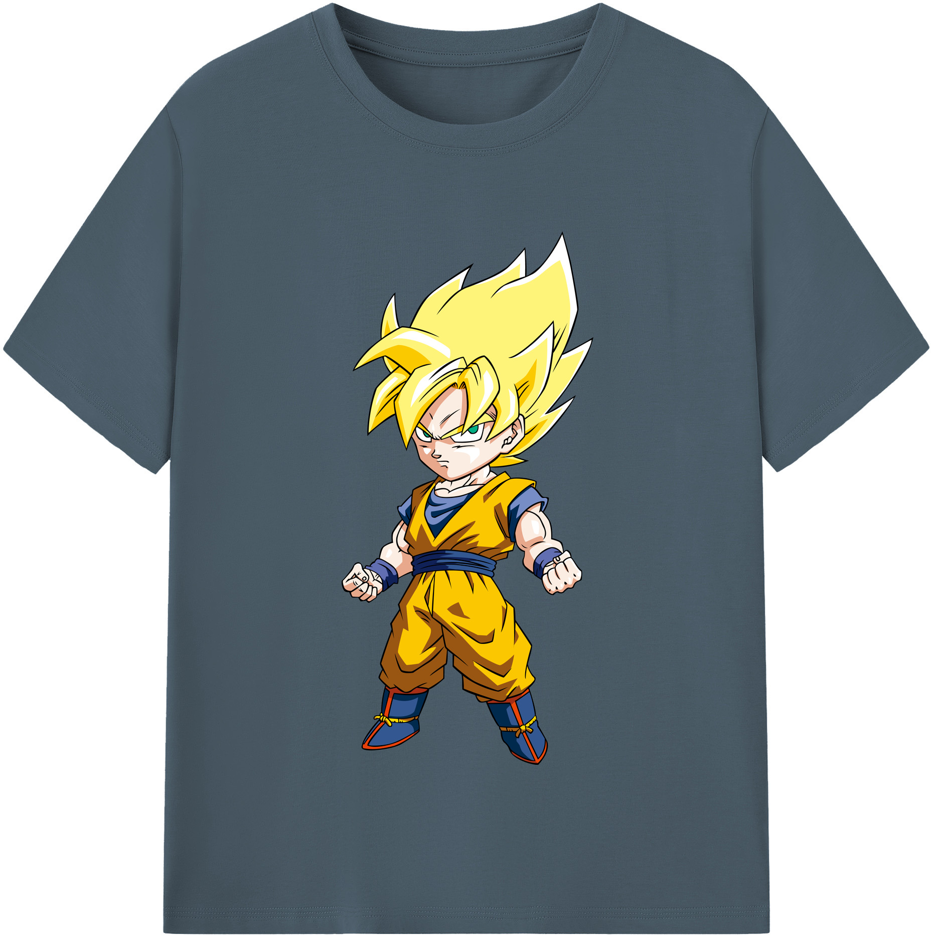 （画像用） ドラゴンボール 孫悟空（そん ごくう）Son Goku カカロット DRAGON BALL Kakarotto 綿100％半袖Tシャツ（フロントプリント）